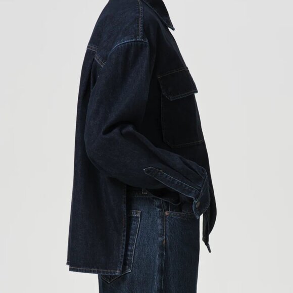 Gwen Slice Shirt - Rinse AGOLDE - Picture 9 of 10